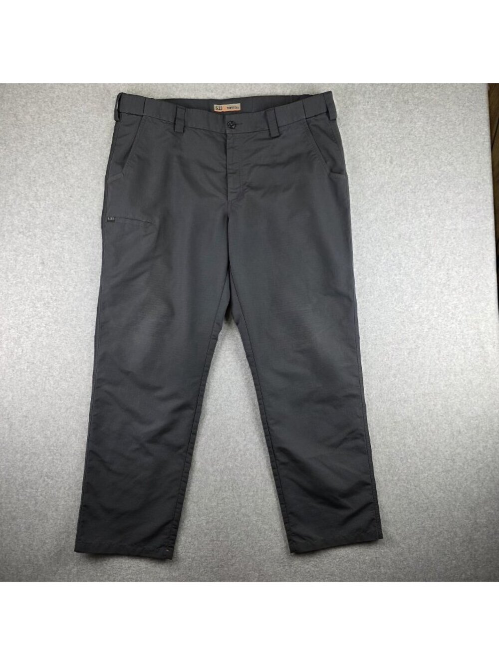 5.11 Tactical Pants Mens 40x32 Gray Tapered Ripstop Stretch Hiking Work Chino